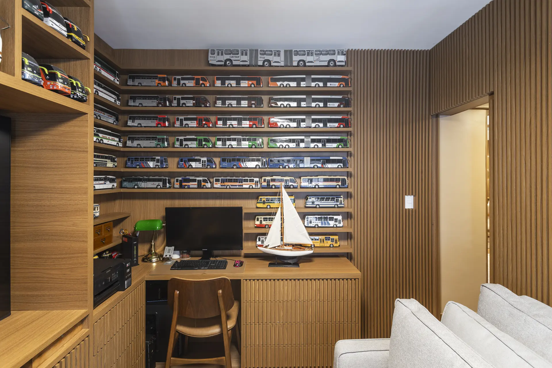 Home office e studio planejados Movelmar
